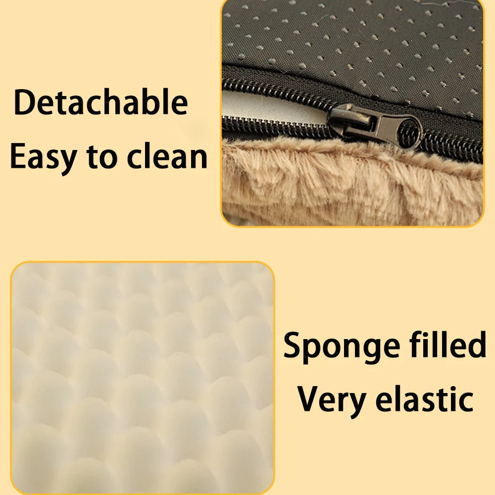 El Lecho del Señor — Cama Ortopédica 3D con Funda Lavable para Perros"