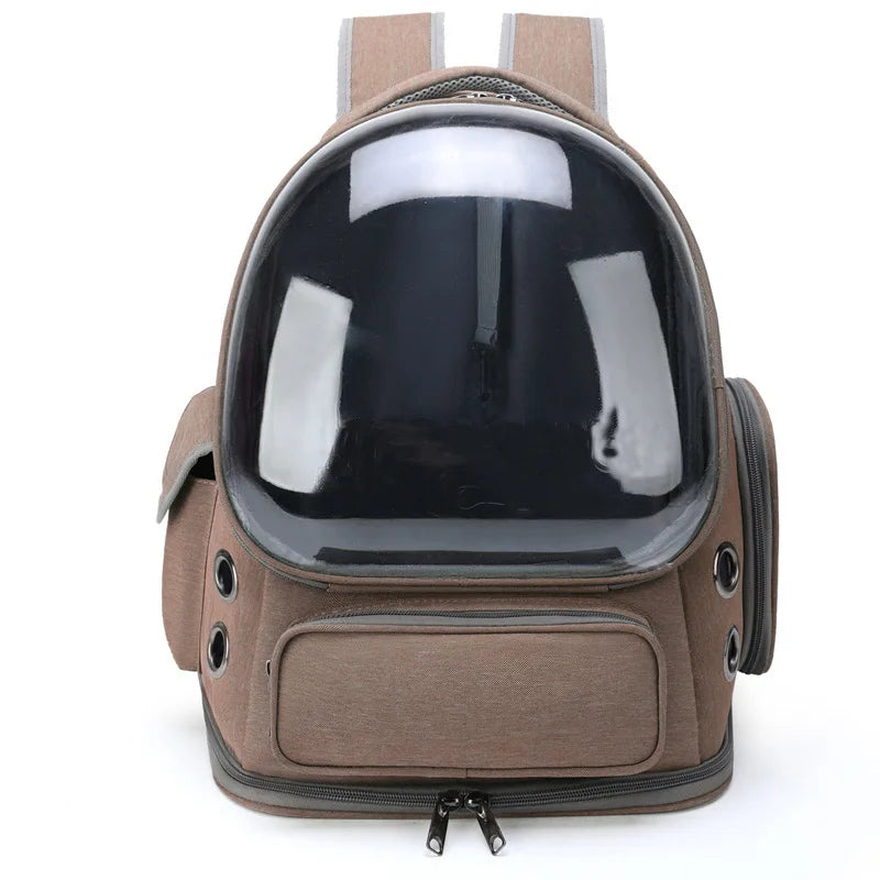 Mochila Transportín para Gatos — La Carroza Real de Su Majestad 👑