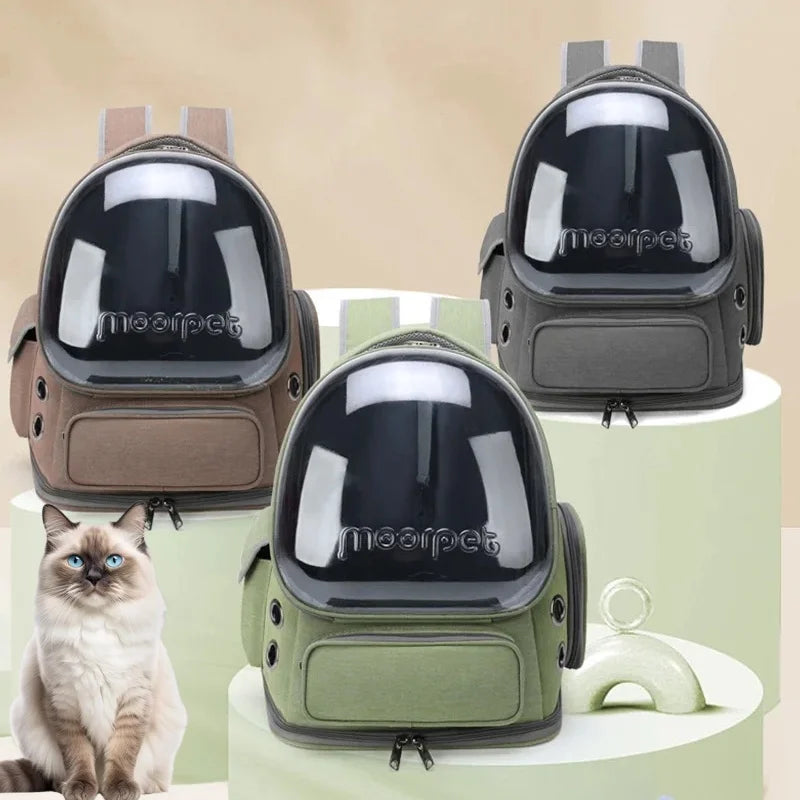 Mochila Transportín para Gatos — La Carroza Real de Su Majestad 👑