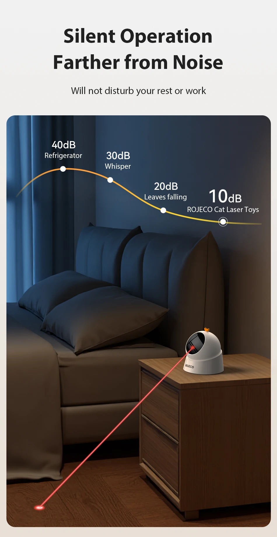 La Torre del Láser — Juguete Láser Automático 360° para Gatos 🔴⚔️