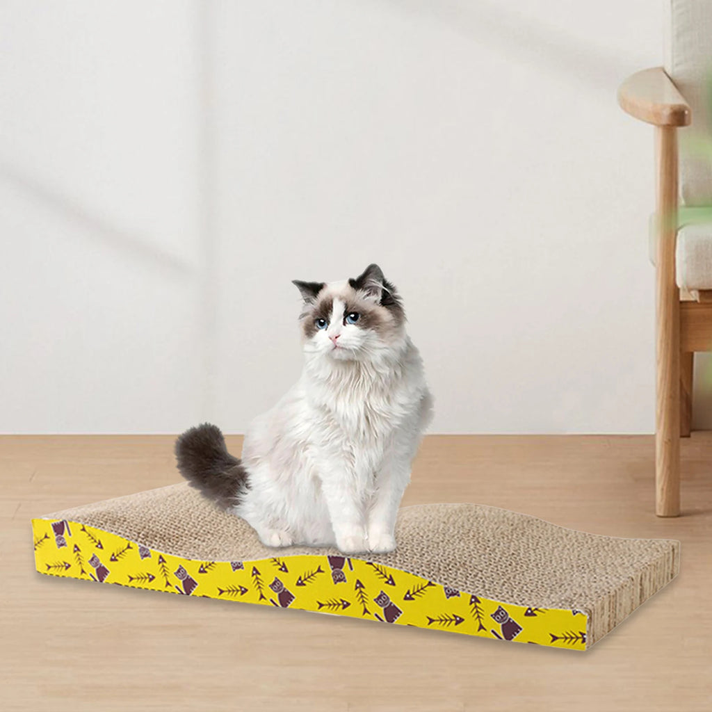 El Lecho de Batalla — Rascador Cama de Cartón para Gatos 🏰⚔️