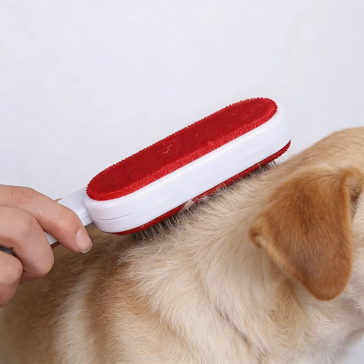 Rodillo Quitapelos Autolimpiable Doble Cara — Perros y Gatos