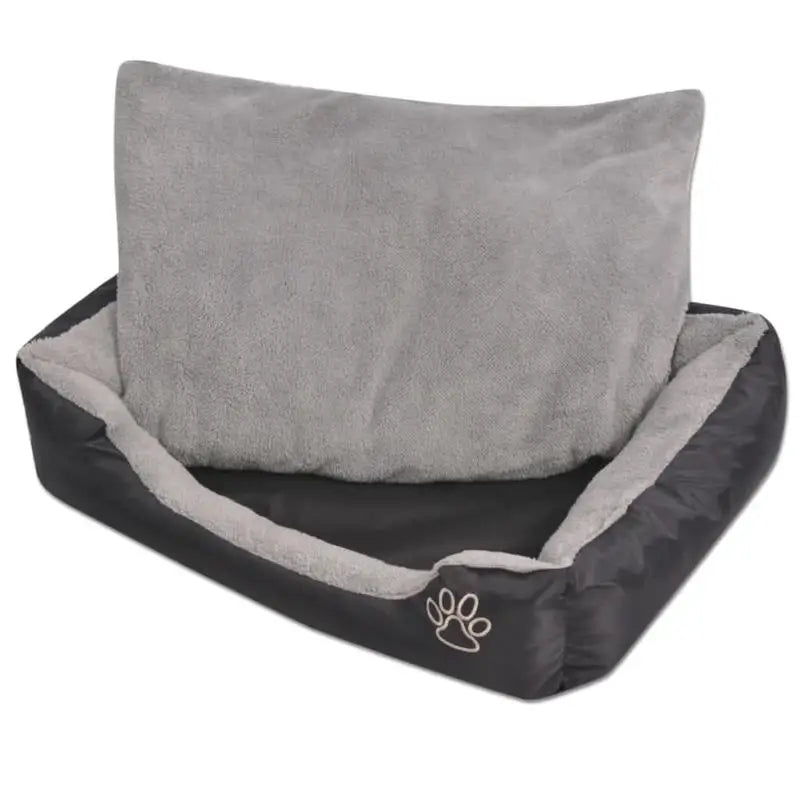 El Lecho Real del Caballero — Cama Premium para Perros 🐶⚔️ tela Oxford antideslizante, repelente al agua y de alta calidad con forro interior suave.