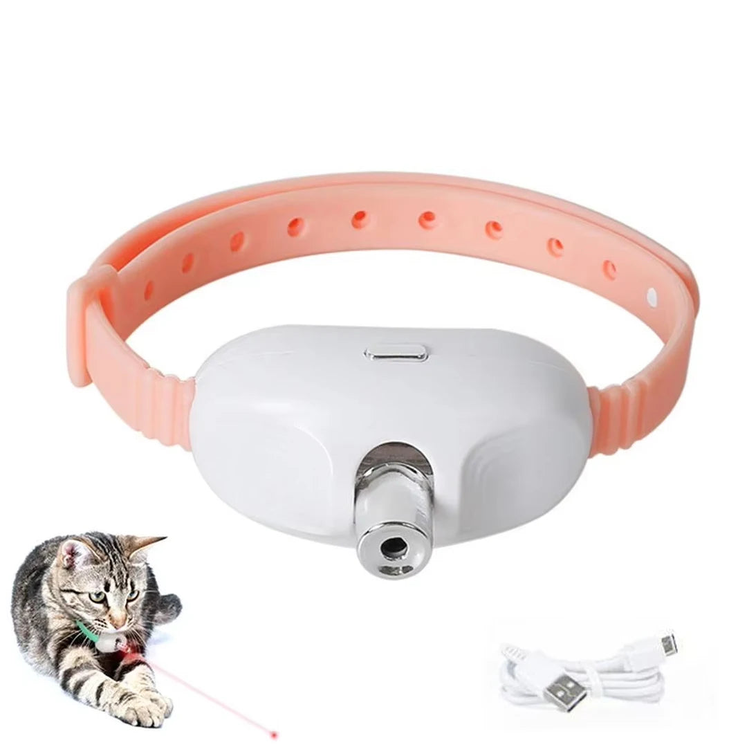 El Collar Encantado — Láser Interactivo Automático para Gatos 🔴⚔️