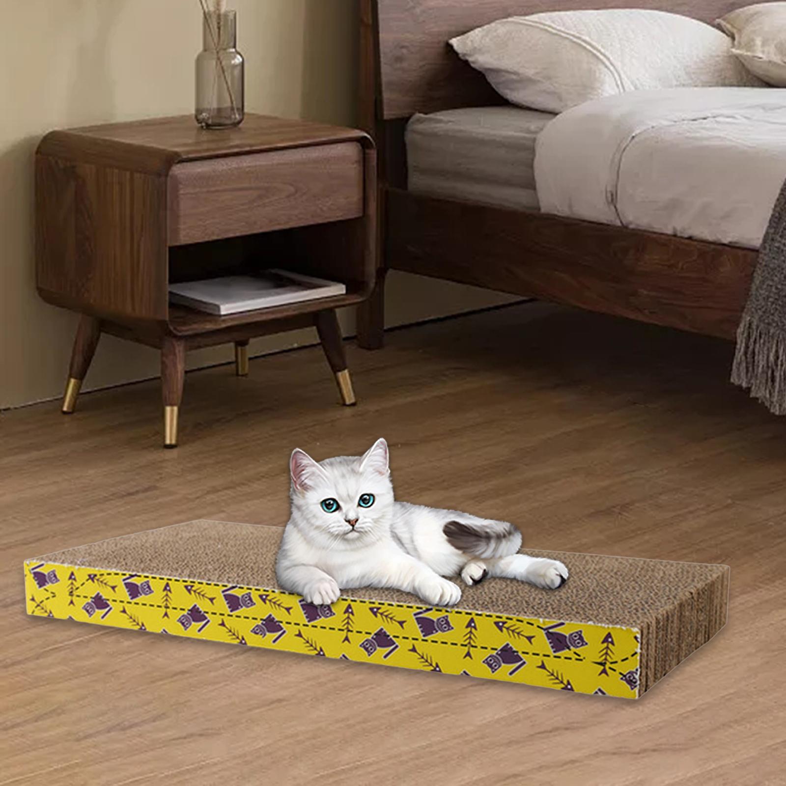 El Lecho de Batalla — Rascador Cama de Cartón para Gatos 🏰⚔️