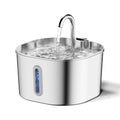 Fuente de Agua Automática para Mascotas - Acero Inoxidable 2.2L