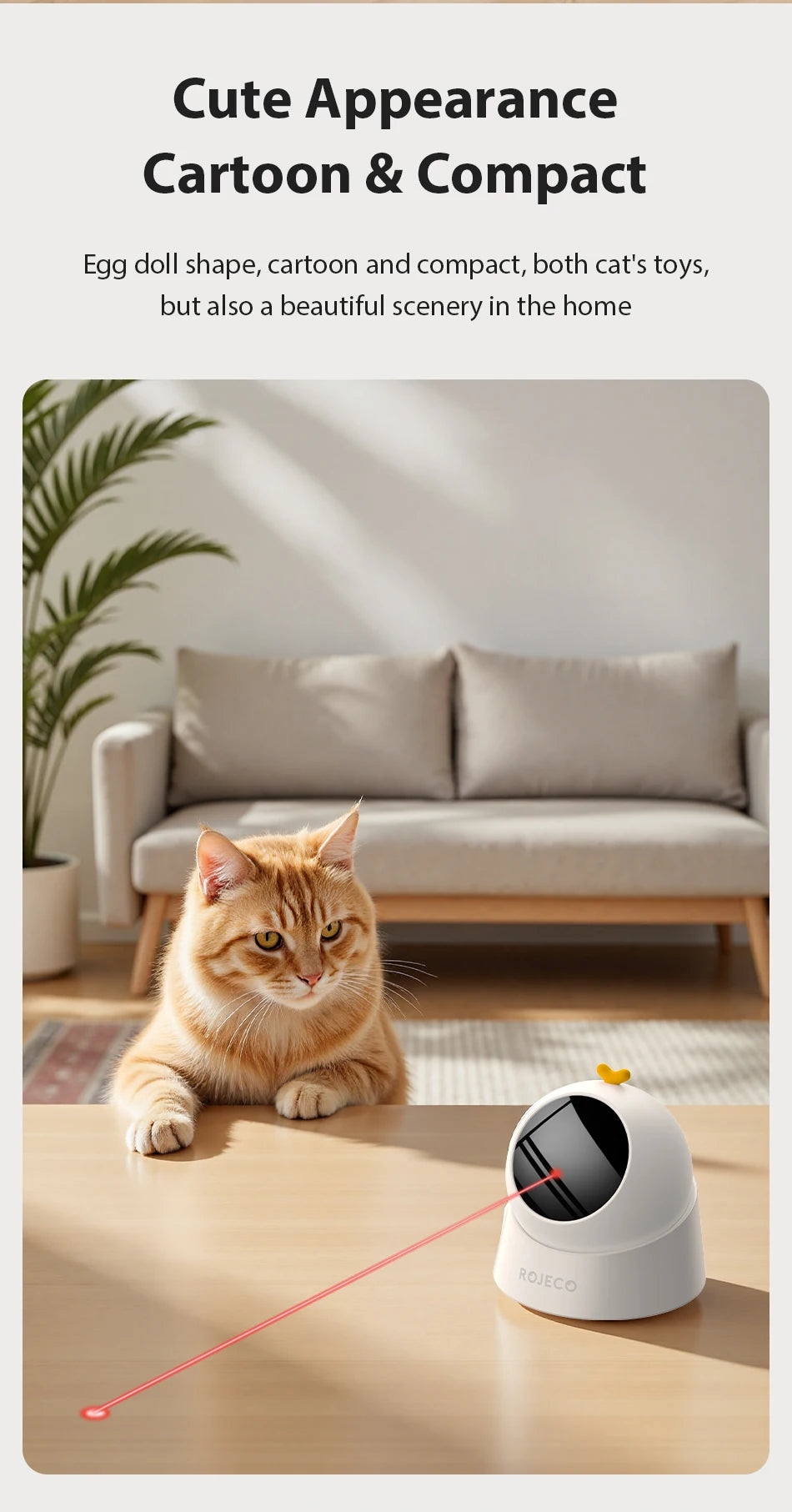 La Torre del Láser — Juguete Láser Automático 360° para Gatos 🔴⚔️
