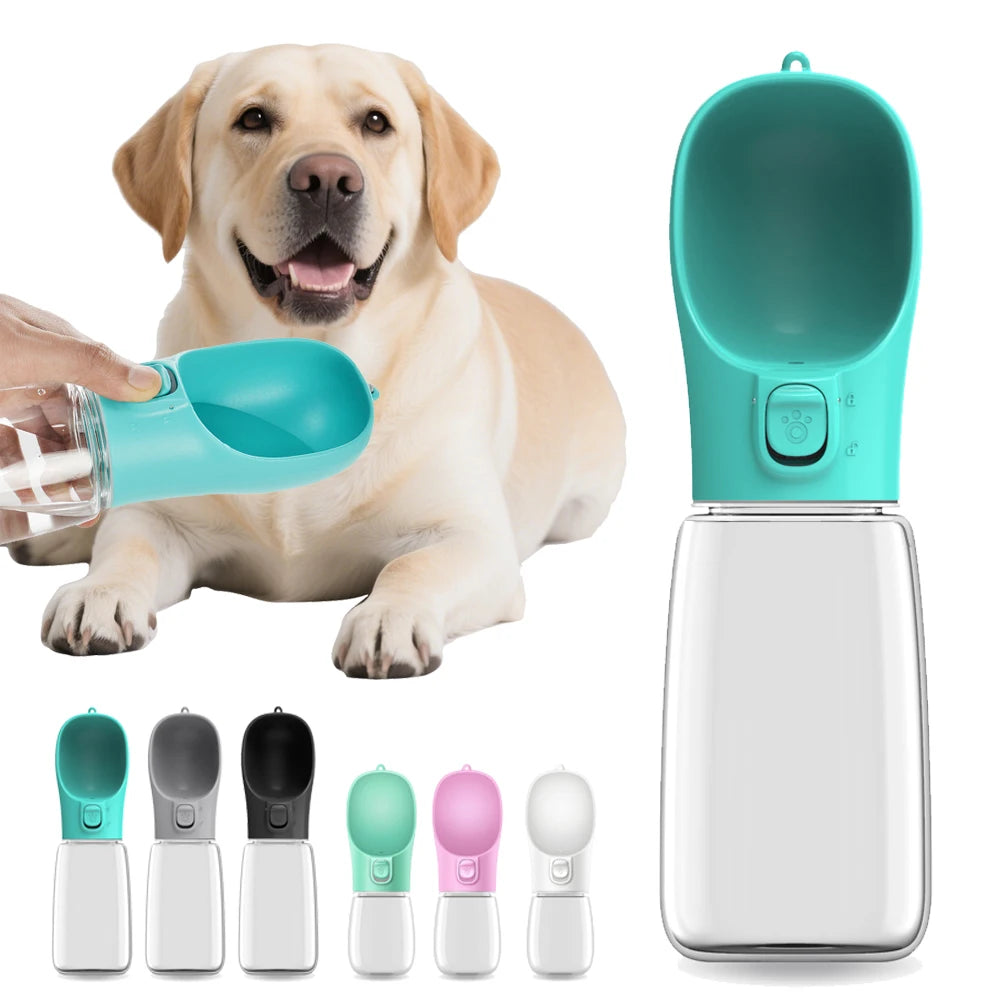 La Cantimplora del Explorador — Botella de Agua Portátil para Perros y Gatos